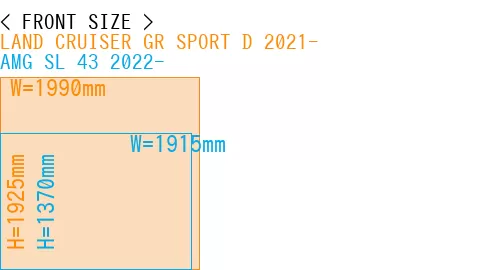 #LAND CRUISER GR SPORT D 2021- + AMG SL 43 2022-